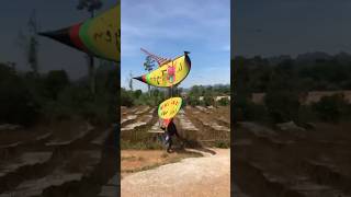 Thả diều cõng giàn sáo gì đây các bạnvietnamkite kite xuhuong layangan patang youtubeshorts [upl. by Lidda]