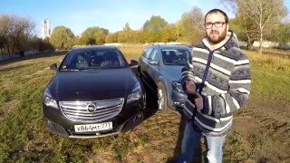 VW Passat Alltrack vs Opel Insignia Country Tourer 4x4  Версус от ATDrive [upl. by Mandel]