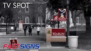 Get Back on Track When did you see the signTV COMMERCIAL  FASTSIGNS® [upl. by Zischke]