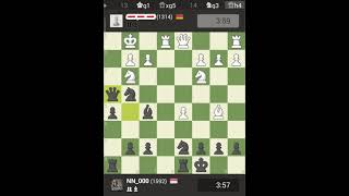 5⚡19Nf2 Scandinavian Defense Boehnke Gambit [upl. by Aidnyl]