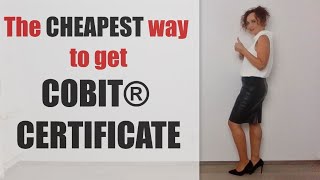 The cheapest way to get COBIT® certified [upl. by Redleh]