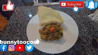 Hot oil roti and katahar curry and shrimp [upl. by Annawad]