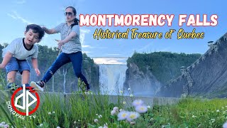 EXPLORING MONTMORENCY FALLS Buhay Canada [upl. by Rats]