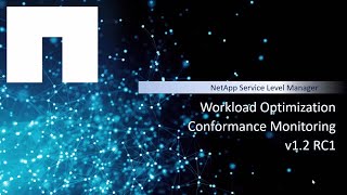 Workload Optimization and Conformance Monitoring in NetApp Service Level Manager [upl. by Eeluj]