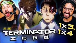 TERMINATOR ZERO Episode 3 amp 4 REACTION 1x3 amp 1x4 Breakdown amp Review  Netflix Anime TV Series [upl. by Cary]