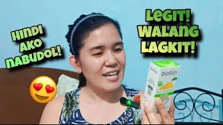 HYDRATING MOISTURIZER NA WALANG LAGKIT  BIOTEN SKIN MOISTURE REVIEW [upl. by Nnylsoj168]