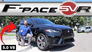 2024 Jaguar FPace SVR It Has A Supercharged V8 [upl. by Valentijn905]