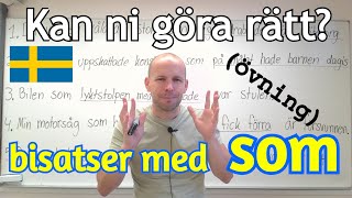 Öva bisatser med som övning SFI [upl. by Araht52]