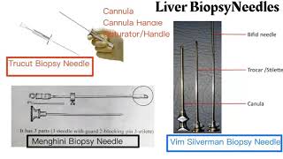 Liver Biopsy Needles  Trucut Biopsy Needle  Menghinis Biopsy Needle  Vim Silverman Biopsy Needle [upl. by Durtschi981]