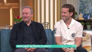 Neil Dudgeon Nick Hendrix Midsomer Murders Actors On This Morning 15072024 [upl. by Binnie]