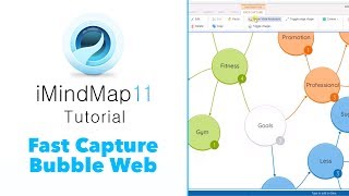 Tutorial Bubble Web  iMindMap 11 [upl. by Ettevy]