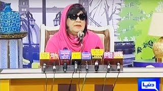 Hasb e Haal 2 October 2016  Azizi as Meera  حسب حال  Dunya News [upl. by Niala]