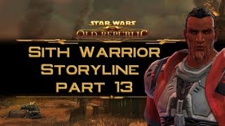 SWTOR Sith Warrior Storyline part 13 Declaration of War Chapter 3 Start [upl. by Aioj364]