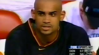 Grant Hill Pistons 27pts 10asts 4stls vs Nuggets 2000 [upl. by Nessah]