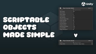 ScriptableObjects in Unity Made Simple  BiteSized Tutorials [upl. by Willette]