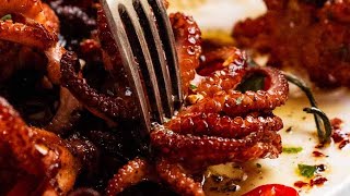 Crispy Marinated Baby Octopus [upl. by Eelibuj]