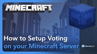 How to install a Voting plugin on your server  Minecraft Java [upl. by Mayyahk]