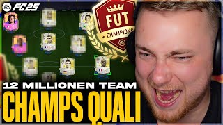 WL QUALI mit 12 MILLIONEN TEAM 😱🔥 DROGBAAAAAAAA 😍  EA FC 25  SolutionPlayz [upl. by Allred]