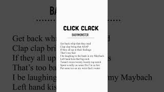 RAMI part 🔥clickclack babymonster lyrics [upl. by Naol98]