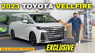 New TOYOTA VELLFIRE 2023 Facelift🔥 Exclusive TOYOTA VELLFIRE Facelift Review Price🔥 Hani Musthafa [upl. by Navert]