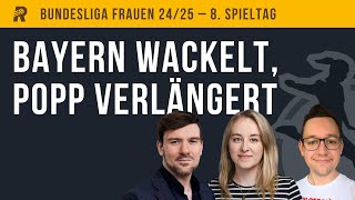 ANALYSE SPIELTAG 8 Eintracht holt Punkt bei Bayern Wolfsburg zurück im Titelrennen [upl. by Yalonda542]