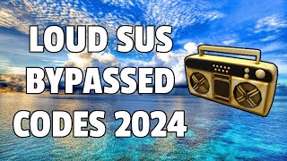 LOUD BYPASSED SUS Roblox Ids WORKING 2024 [upl. by Mayes]