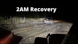 F350 Midnight Recovery Hours From Home ford f350 rescue [upl. by Elysha]