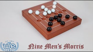 Master the Classic Strategy of Nine Mens Morris WEGames [upl. by Aural]