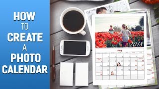 How to Create Your Own Photo Calendar  The Complete Video Guide [upl. by Ahsinelg]