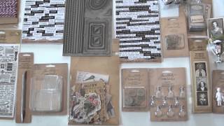 New Tim Holtz ideaology supplies are in [upl. by Yaja433]