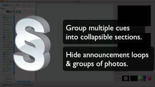 ShoutTip Working with Section Cues in MediaShout for Mac [upl. by Hetti]
