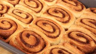 Homemade Cinnamon Rolls Recipe  Laura Vitale  Laura in the Kitchen Episode 300 [upl. by Gratiana]