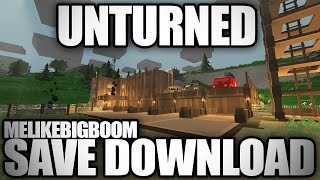 Unturned My New Save Download Gas Station Garage Spaces APC Reinforcements [upl. by Goldner]