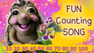 Counting SONG for Kids  Count by TENS English Number Song  Skip Counting by 10s [upl. by Nnaitsirhc611]