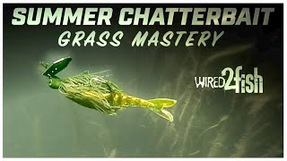 ChatterBait Fishing Grass Howells Summer Technique [upl. by Maroney275]