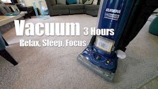 Vacuum Cleaner Sound and Video 3 Hours  Relax Focus Sleep ASMR [upl. by Su]