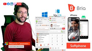 Softphones Bria da Counterpath [upl. by Atirb]