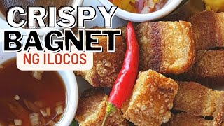 How to cook crispy BAGNET porkbelly Ilocos styleshorts [upl. by Annairda520]