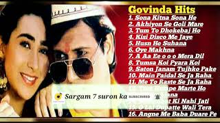 Bollywood song Govinda Hindi mp3 Sadabahar special best song💿📀📀🎥song bollywoodsongs [upl. by Akinod]