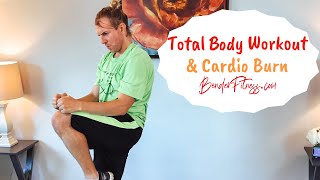 20Minute Full Body No Equipment Workout Cardio amp Total Body Fat Burning Workout [upl. by Chemesh484]