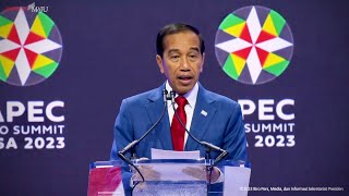 Pidato Presiden Jokowi Pada APEC CEO Summit San Francisco 16 November 2023 [upl. by Javler]