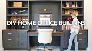 DIY Home Office Builtins part 2 [upl. by Kenwrick]