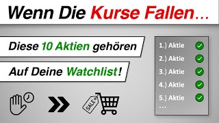 Top 10 Aktien für die nächste Korrektur [upl. by Krystle11]