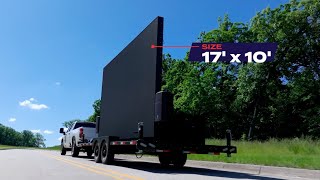 Highlights of the MAX 1710 Mobile LED Trailer by Insane Impact [upl. by Todhunter]