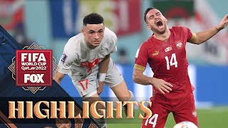 Serbia vs Switzerland Highlights  2022 FIFA World Cup [upl. by Anabella]