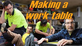 Making a workshop table Part 1 [upl. by Eliseo65]