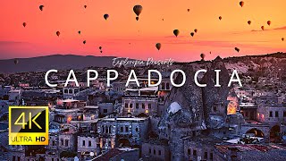 Cappadocia Turkey 🇹🇷 in 4K ULTRA HD HDR 60FPS Video by Drone [upl. by Jd]