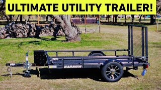 DONE Karavan 5x8ft Utility Trailer gets all its upgrades [upl. by Cagle]