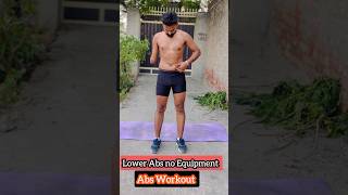 Best Exercise for Lower Abs  10 min lower abs abs workout abs motivation fatloss desi shorts [upl. by Yebot]