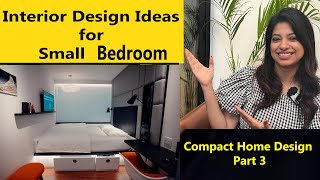 Bedroom Design Ideas for Small Rooms  BEDROOM DESIGN Wardrobe  Small Master Bedroom Design Ideas [upl. by Eissolf]